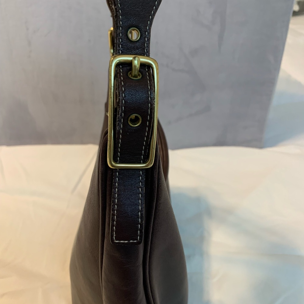 Coach Brown Leather Hobo Bag - Picture 3 of 10